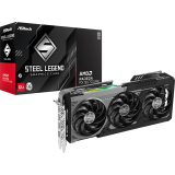 graphics card AMD Radeon RX 9070 GRE ASRock Steel Legend Dark OC 12GB (RX9070GRE SLD 12GO)