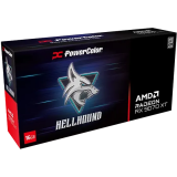 carte graphique AMD Radeon RX 9070 XT PowerColor Hellhound OC 16GB (RX9070XT 16G-L/OC)