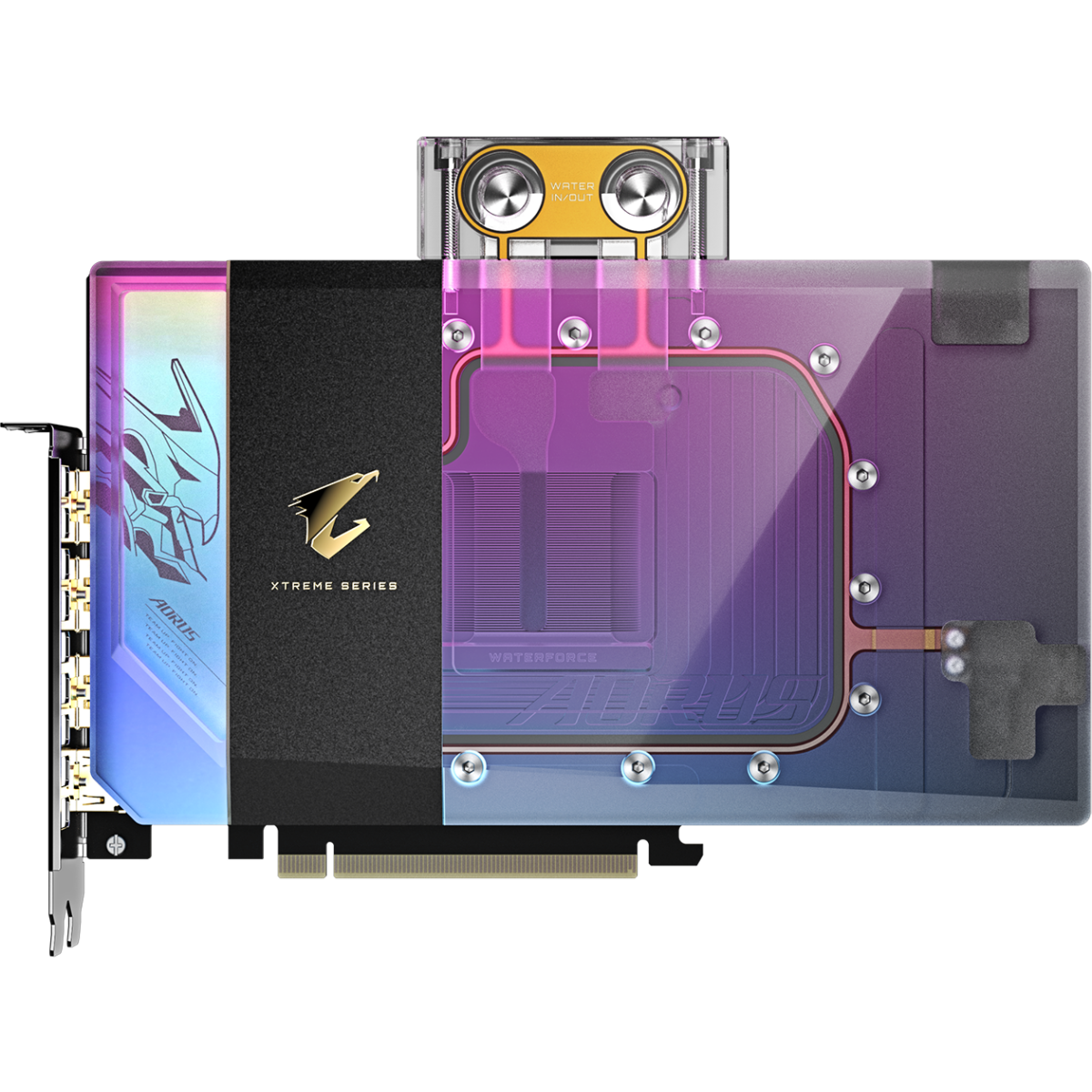 carte graphique NVIDIA GeForce RTX 5090 Gigabyte AORUS XTREME WATERFORCE WB OC 32GB (GV-N5090AORUSX WB-32GD) - photo 2