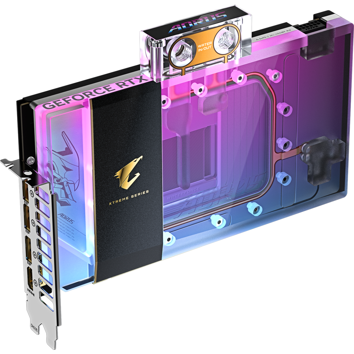 carte graphique NVIDIA GeForce RTX 5090 Gigabyte AORUS XTREME WATERFORCE WB OC 32GB (GV-N5090AORUSX WB-32GD) - photo 4