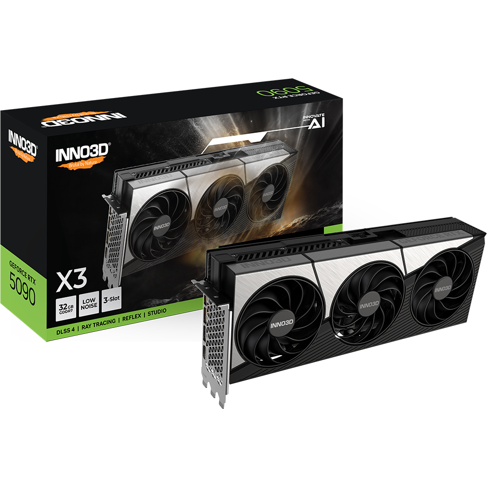 carte graphique NVIDIA GeForce RTX 5090 INNO3D X3 32GB (N50903-32D7-17593928) - photo 3