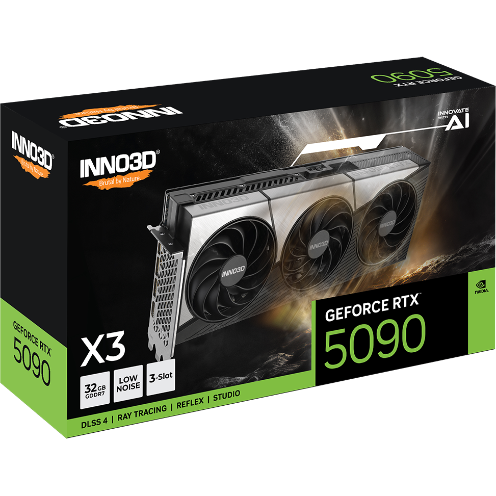 carte graphique NVIDIA GeForce RTX 5090 INNO3D X3 32GB (N50903-32D7-17593928) - photo 4