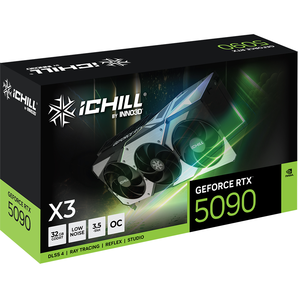 carte graphique NVIDIA GeForce RTX 5090 INNO3D iChill X3 32GB (C50903-32D7X-175967H) - photo 4