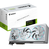 carte graphique NVIDIA GeForce RTX 5090 Gigabyte AORUS STEALTH ICE OC 32GB (GV-N5090AORUSST ICE-32GD)