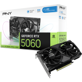 Carte graphique NVIDIA GeForce RTX 5060 PNY Dual Fan OC 8GB (VCG50608DFXPB1-O)