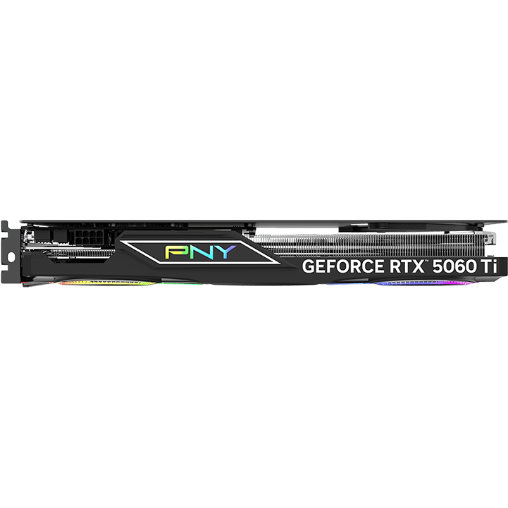 carte graphique NVIDIA GeForce RTX 5060 Ti PNY EPIC-X Triple Fan ARGB OC 8GB (VCG5060T8TFXXPB1-O) - photo 6