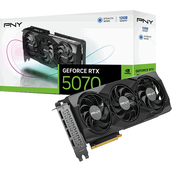 carte graphique NVIDIA GeForce RTX 5070 PNY Triple Fan 12GB (VCG507012TFXPB1) - photo 8