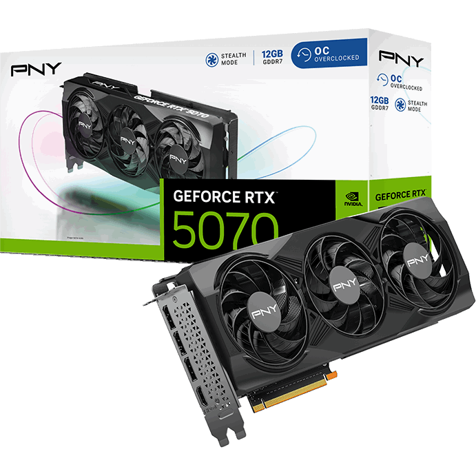 carte graphique NVIDIA GeForce RTX 5070 PNY Triple Fan OC 12GB (VCG507012TFXPB1-O) - photo 8
