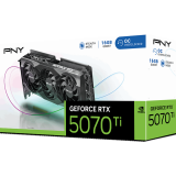 carte graphique NVIDIA GeForce RTX 5070 Ti PNY Triple Fan OC 16GB (VCG5070T16TFXPB1-O)