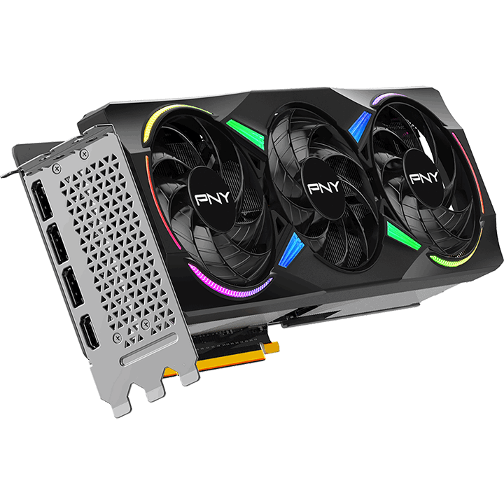 Carte graphique NVIDIA GeForce RTX 5070 Ti PNY EPIC-X Triple Fan ARGB OC 16GB (VCG5070T16TFXXPB1-O)