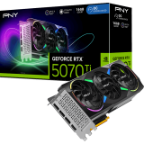 Carte graphique NVIDIA GeForce RTX 5070 Ti PNY EPIC-X Triple Fan ARGB OC 16GB (VCG5070T16TFXXPB1-O)