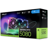 carte graphique NVIDIA GeForce RTX 5080 PNY EPIC-X Triple Fan ARGB OC 16GB (VCG508016TFXXPB1-O)