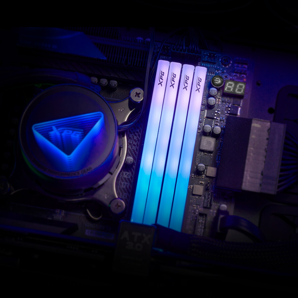 Mémoire vive 8GB DDR5 5600MHz ADATA XPG Lancer Blade RGB (AX5U5600C468G-SLABRBK) - photo 6