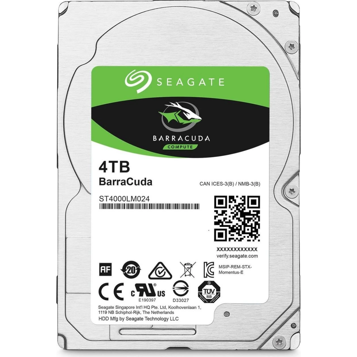 Hard Drive 4TB SATA-III Seagate Barracuda (ST4000LM024)
