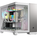 Boîtier Corsair 2500X White/Satin Gray Aluminum (CC-9011289-WW)