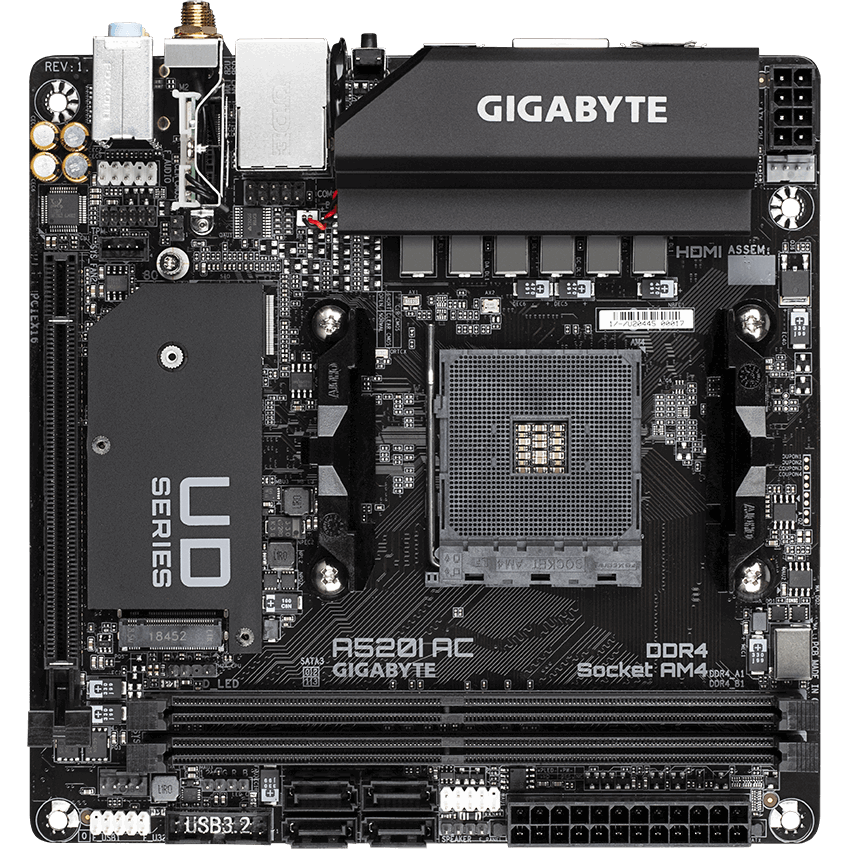 Motherboard Gigabyte A520I AC