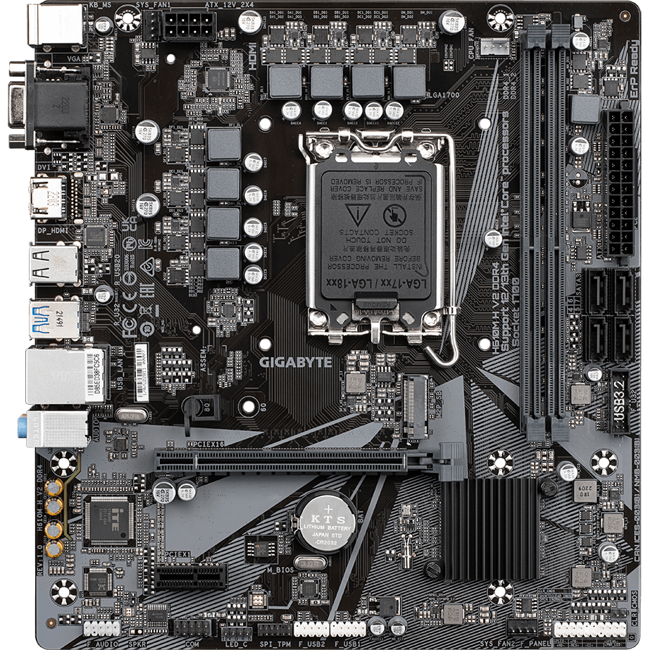 Motherboard Gigabyte H610M H V2 DDR4