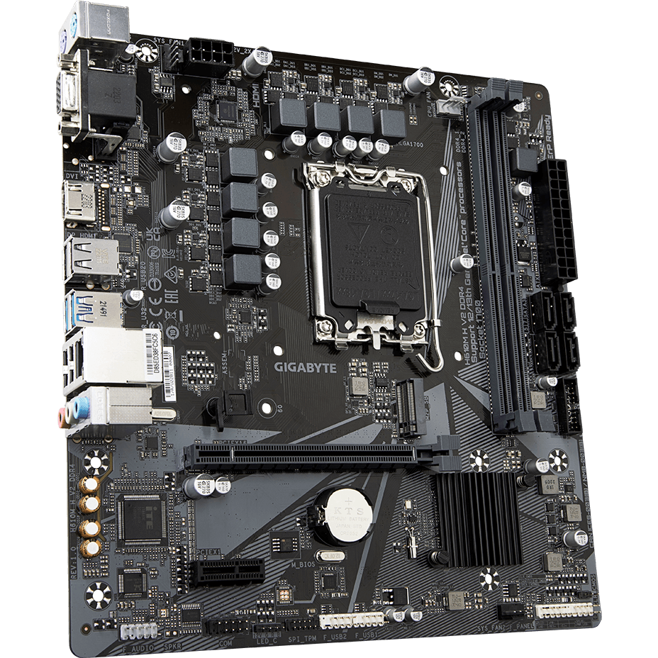 Motherboard Gigabyte H610M H V2 DDR4 - photo 2