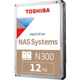 Hard drive 12TB SATA-III Toshiba N300 NAS (HDWG51CUZSVA)