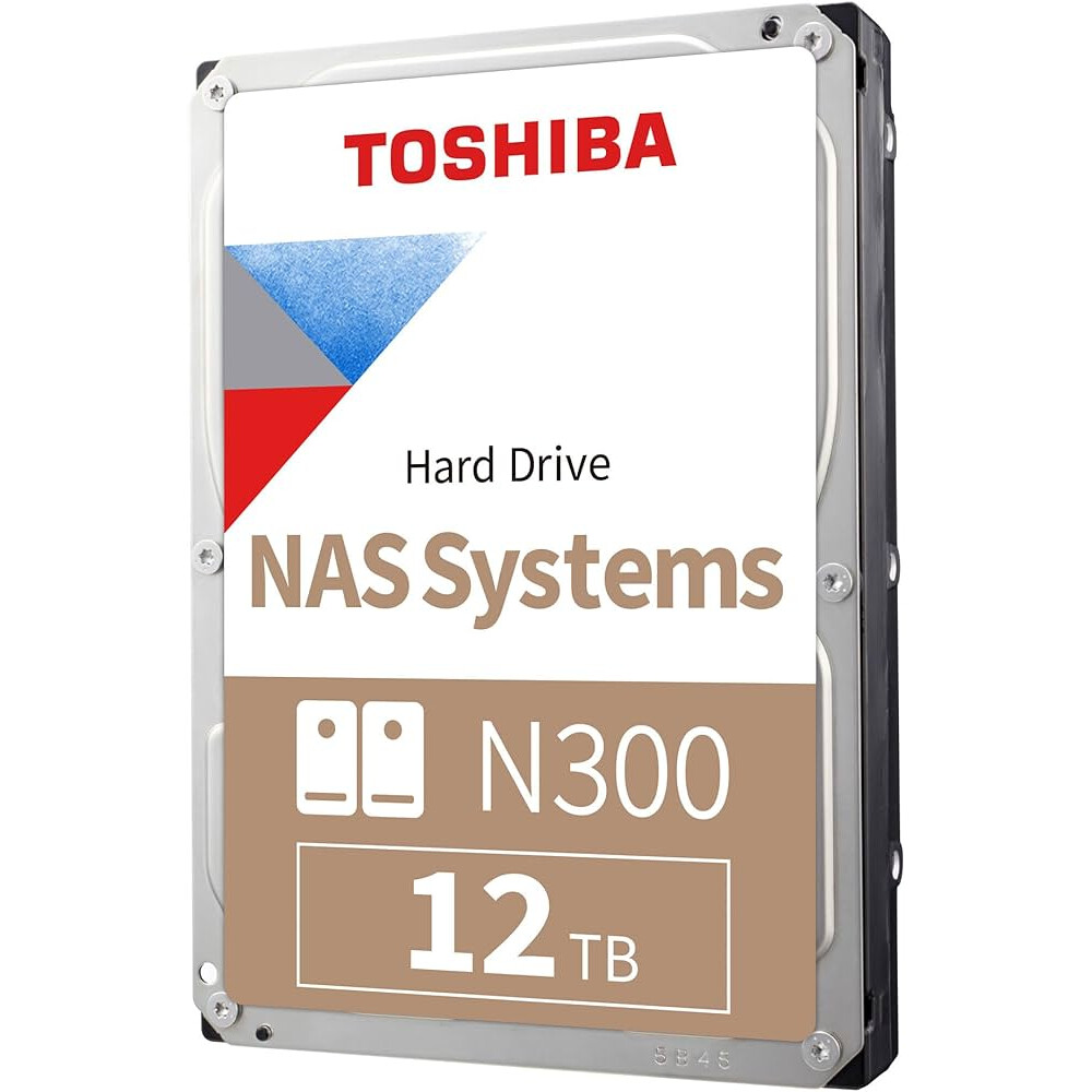 Hard drive 12TB SATA-III Toshiba N300 NAS (HDWG51CUZSVA)