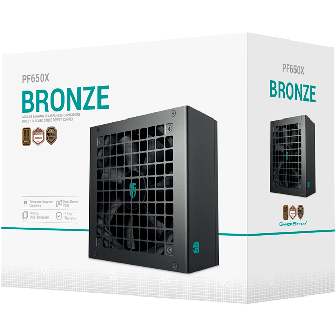 Alimentation électrique 650W DeepCool PF650X - photo 9