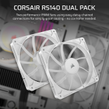 Ventilateur pour boîtier Corsair RS140 White (CO-9050195-WW)