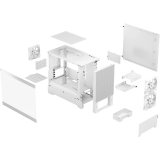 Corps Fractal Design Pop Mini Air RGB White TG Clear (FD-C-POR1M-01)