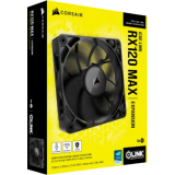 Ventilateur pour boîtier Corsair iCUE LINK RX120 MAX Black (CO-9051041-WW)
