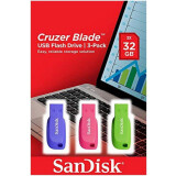 USB-Flash-Laufwerk 32GB SanDisk Cruzer Blade (SDCZ50C-032G-B46T) (3 Pcs)