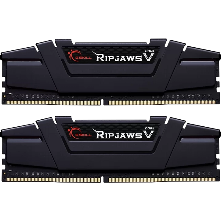 Mémoire vive 32GB DDR4 3200MHz G.Skill Ripjaws V (F4-3200C16D-32GVK) (2x16GB KIT)
