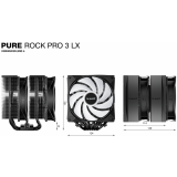 Cooler Be Quiet Pure Rock Pro 3 LX (BK043)