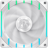 Ventilateur pour le boîtier GameMax Tornado T12 ARGB-RW (9501-0101R0078)