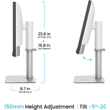 Moniteur BenQ 27" PD2730S