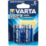 Batterie Varta High Energy / Longlife Power (C, 2 шт.) (04914121412)