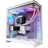Boîtier NZXT H9 Flow RGB+ White (CM-H92FW-P1)