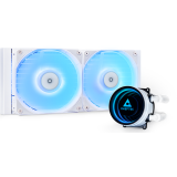 Liquid cooling system Chieftec Iceberg 240 White (CLC-240-RGB-W)