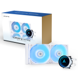 Liquid cooling system Chieftec Iceberg 240 White (CLC-240-RGB-W)