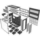 Boîtier Thermaltake AX700 TG Black (CA-11B-00F1WN-00)