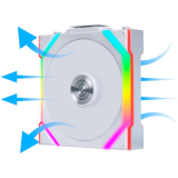 Ventilateur pour boîtier Lian Li UNI Fan SL Wireless 120 Reverse Blade White (G99.12RSL1W1W.00)