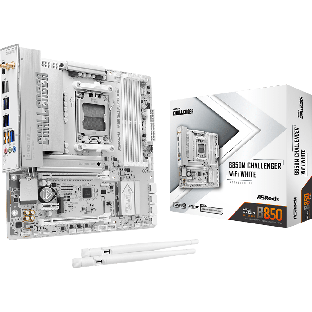 Carte mère ASRock B850M Challenger WiFi White - photo 5