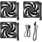 Case fan Fractal Design Momentum 12 RGB Black (3-Pack) (FD-F-MR1-1203)