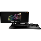 clavier Be Quiet Light Mount Silent Linear White (BT003FR)