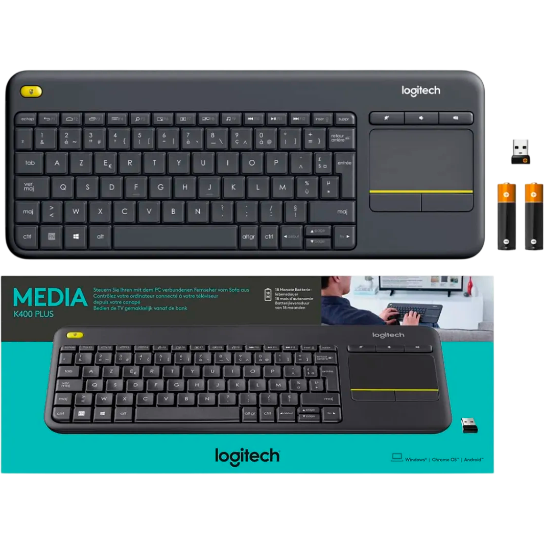 Clavier Logitech K400 Wireless Touch Plus Black (920-007147) - 920-007145 - photo 4