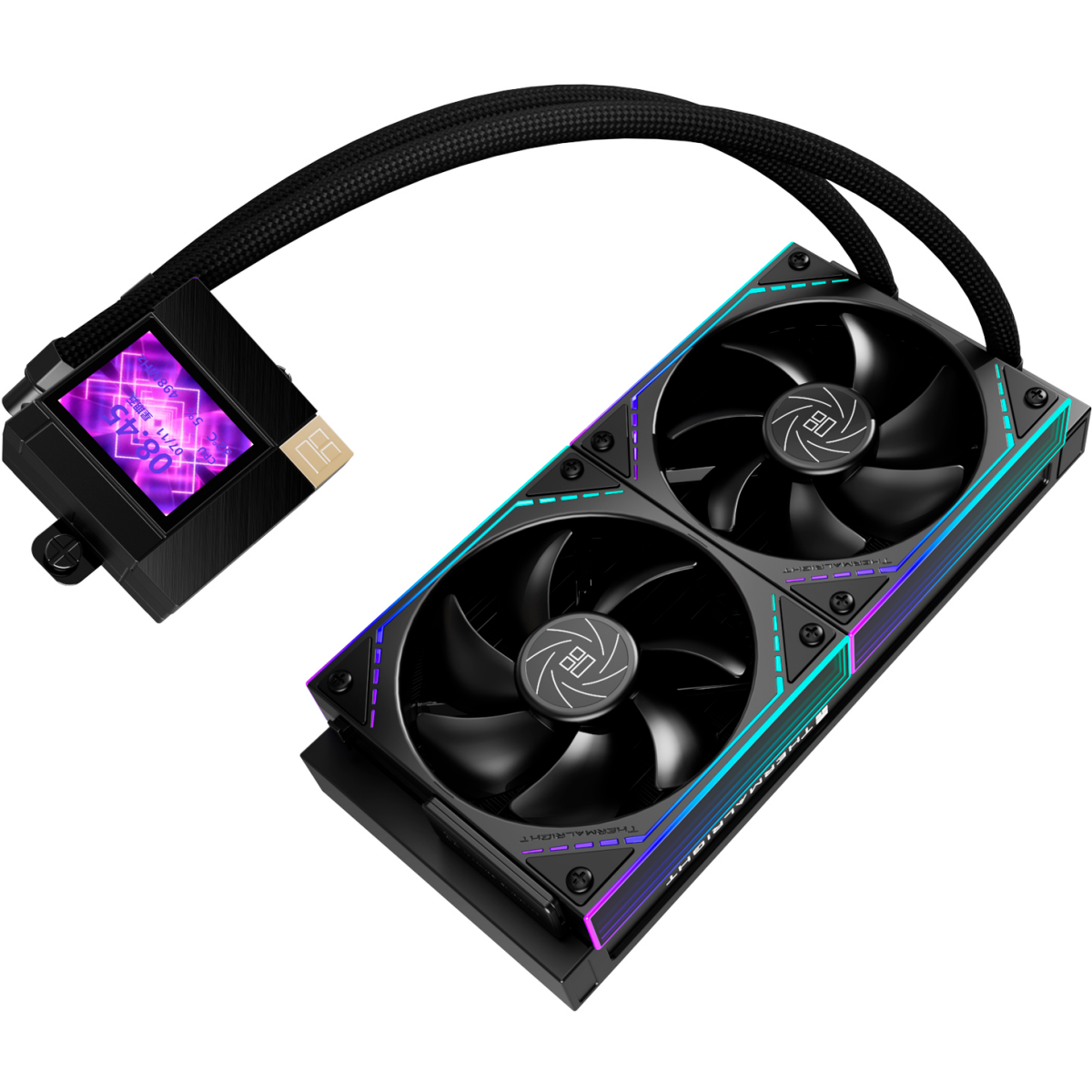 Système de refroidissement liquide Thermalright Core Matrix 240 Vision ARGB Black - C-MATRIX-VIS-240-BL - photo 5