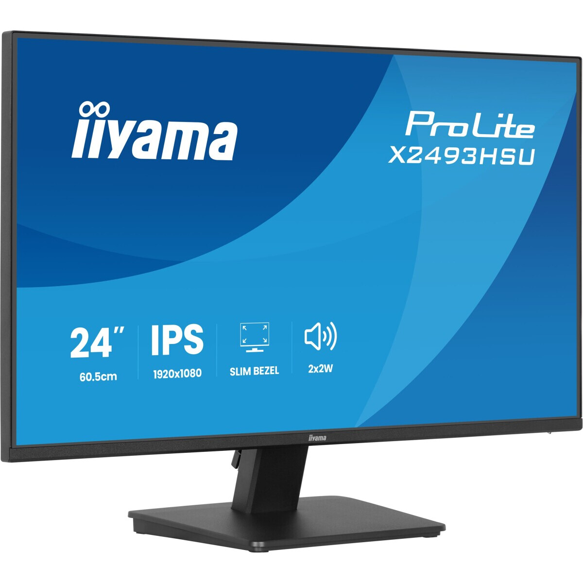 Moniteur iiyama 24" ProLite X2493HSU-B1 - photo 2