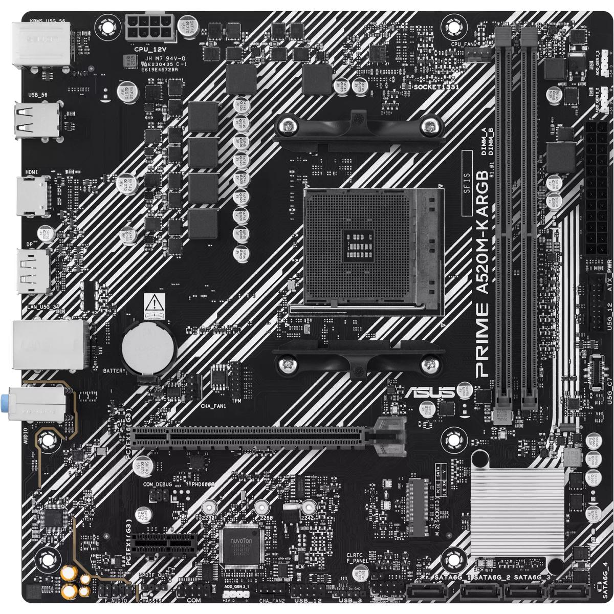 Carte mère ASUS PRIME A520M-K ARGB