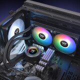 Liquid cooling system Thermaltake TH240 V2 ARGB Sync Black (CL-W361-PL12SW-A)