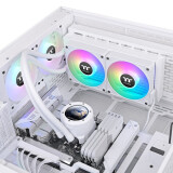 Liquid cooling system Thermaltake TH240 V2 Ultra EX ARGB Sync Snow Edition (CL-W425-PL12SW-A)