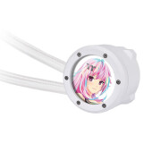 Liquid cooling system Thermaltake TH280 V2 Ultra EX ARGB Sync Snow Edition (CL-W427-PL14SW-A)