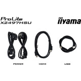 Moniteur iiyama 24" ProLite X2497HSUB1 (X2497HSU-B1)